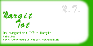 margit tot business card